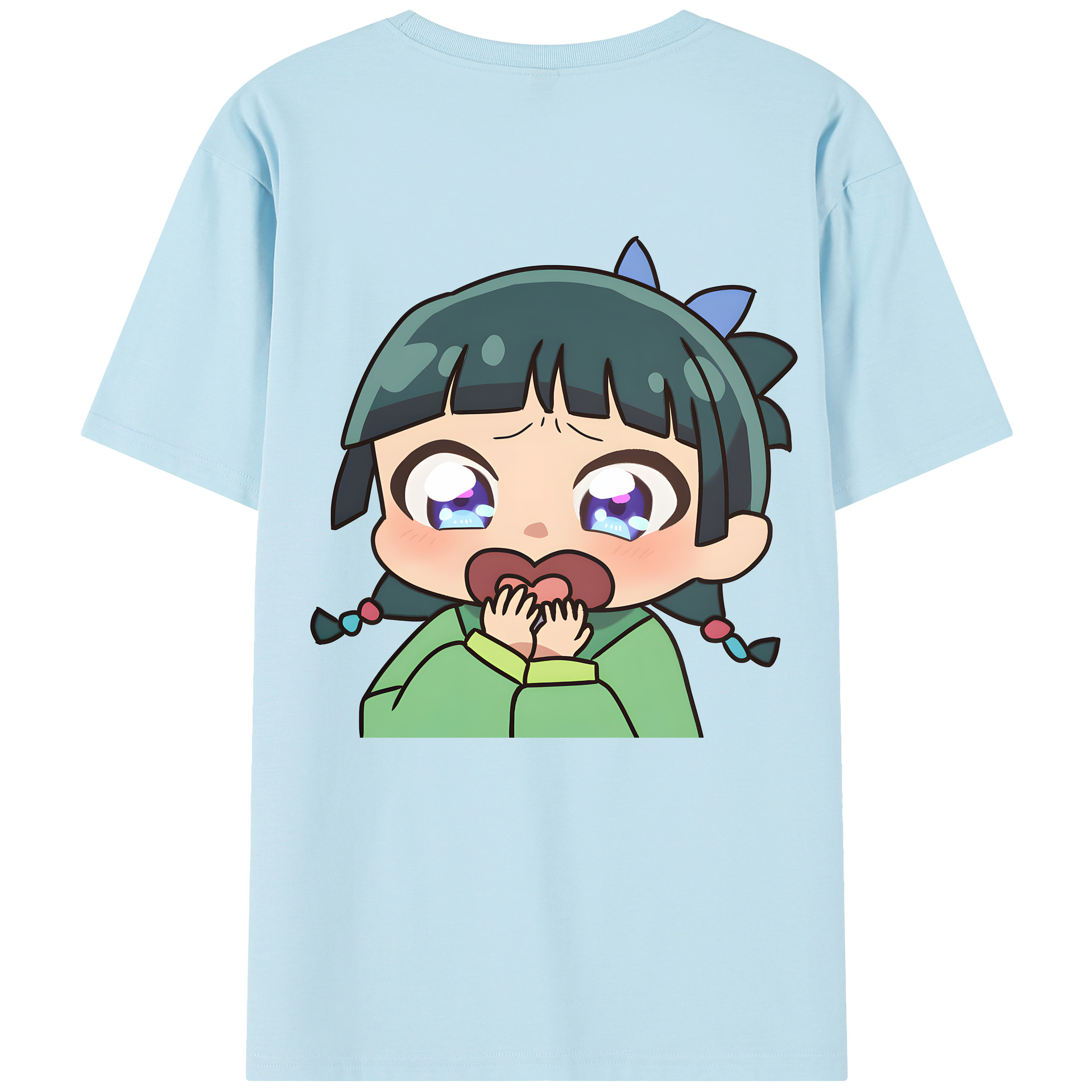（画像用） 薬屋のひとりごと The Apothecary Diaries 綿100％半袖Tシャツ（背面プリント）